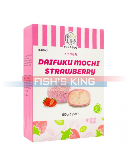 Mochi Alla Fragola Surgelati Confezione Da 6 Pezzi