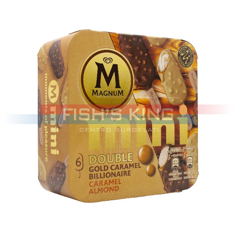 Magnum Mini Billionaire Gold Caramel Confezione Da 282 Gr...