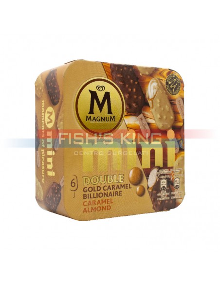 Magnum Mini Billionaire Gold Caramel Confezione Da 282 Gr Da 6 Pezzi