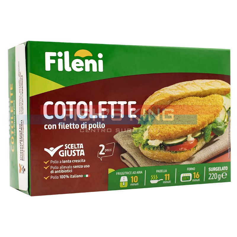 Cotoletta Di Pollo Surgelata Confezione Da 2 Pezzi