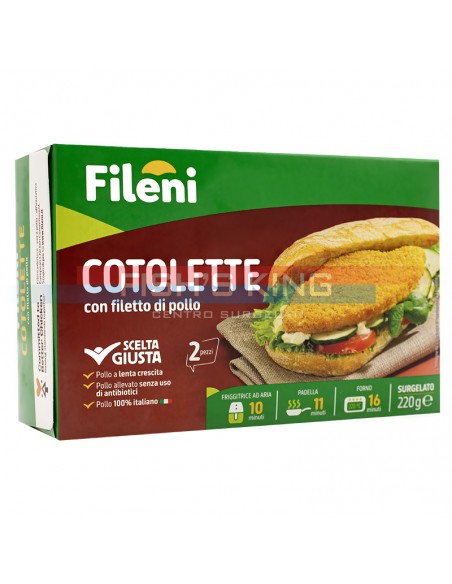 Cotoletta Di Pollo Surgelata Confezione Da 2 Pezzi