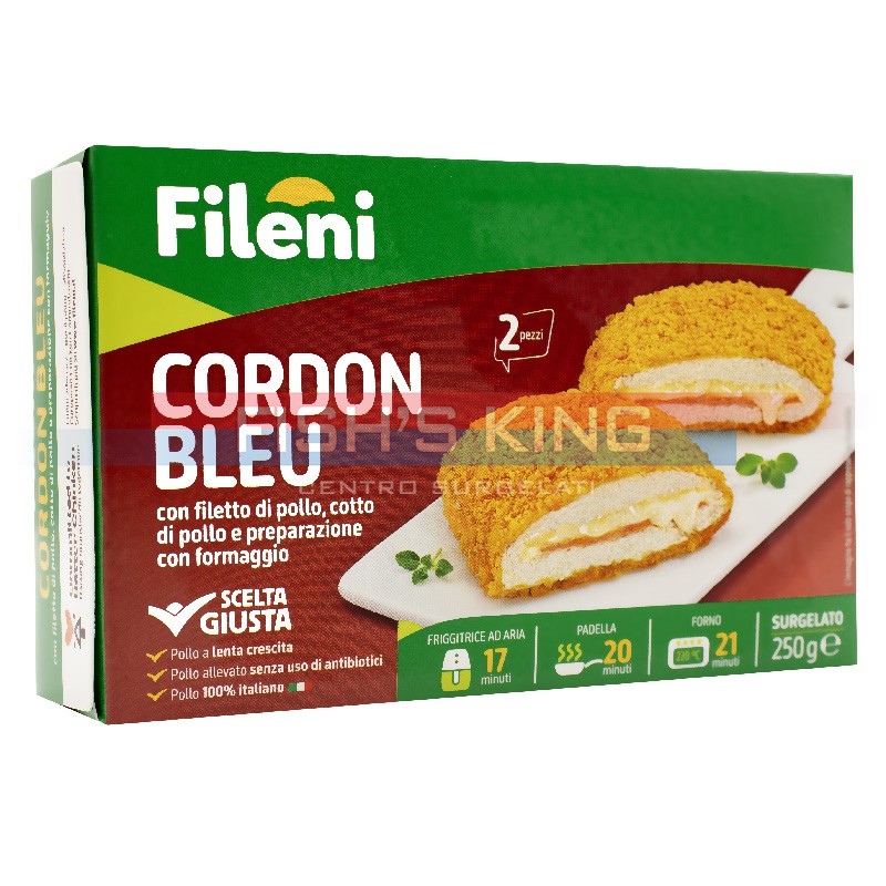 Cordon Bleu Surgelati Confezione Da 2 Pezzi