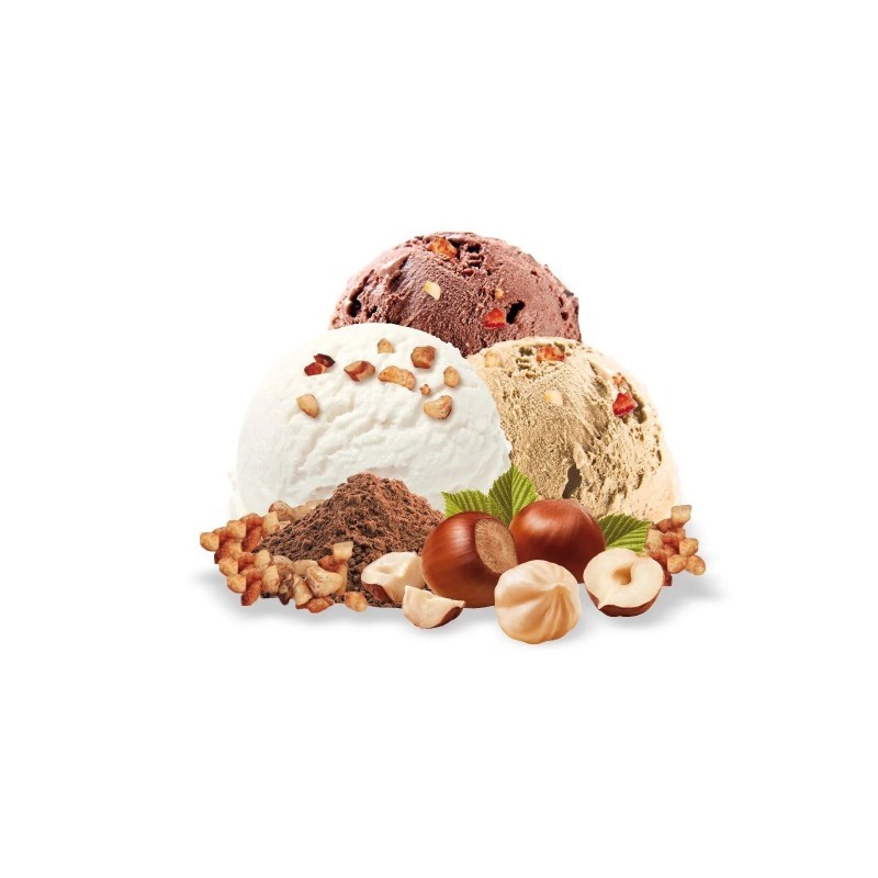 Gelato Panna, Nocciola e Cacao Confezione Da...