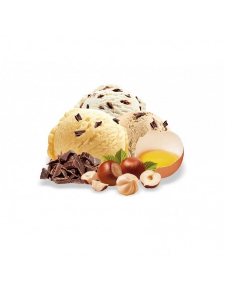 Gelato Crema, Nocciola E Stracciatella Confezione Da 2,200 Kg